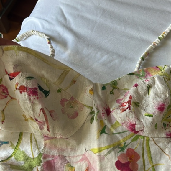 Pretty floral linen dress - Picture 6 of 6